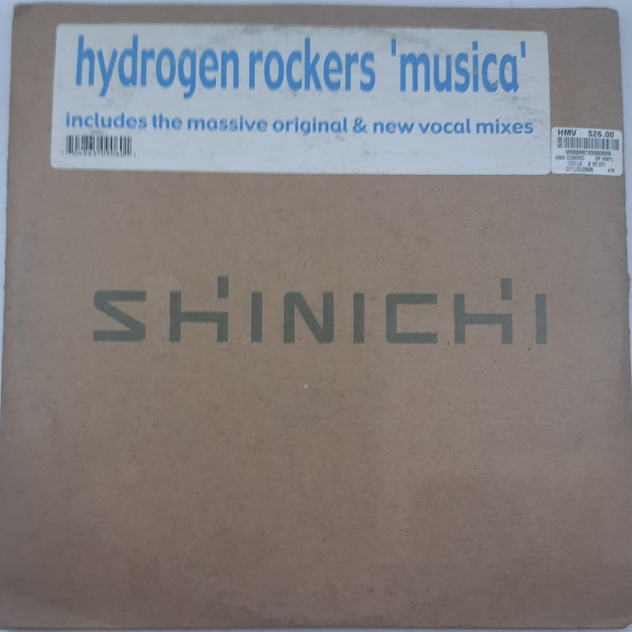 Hydrogen Rockers – Musica (Remixes) (VINYL / USED)