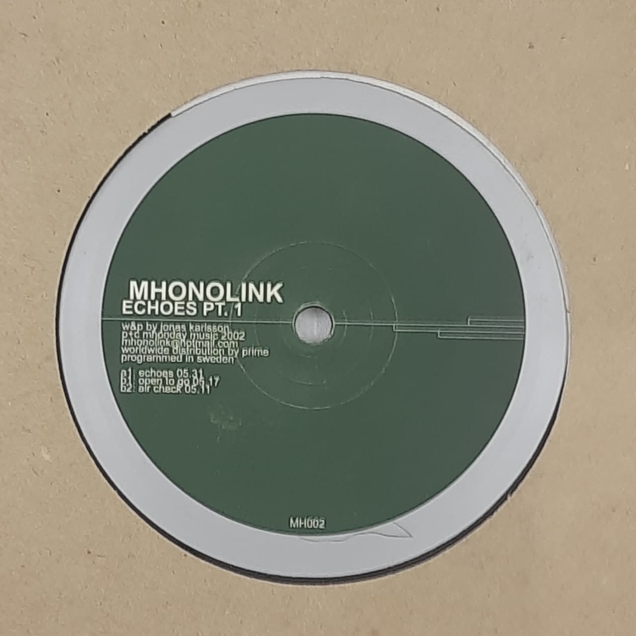 Mhonolink – Echoes Pt. 1 (VINYL / USED)