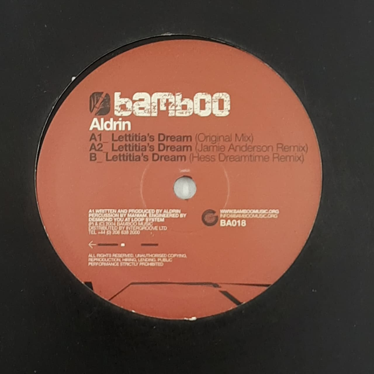 Aldrin – Lettitia's Dream (VINYL / USED)