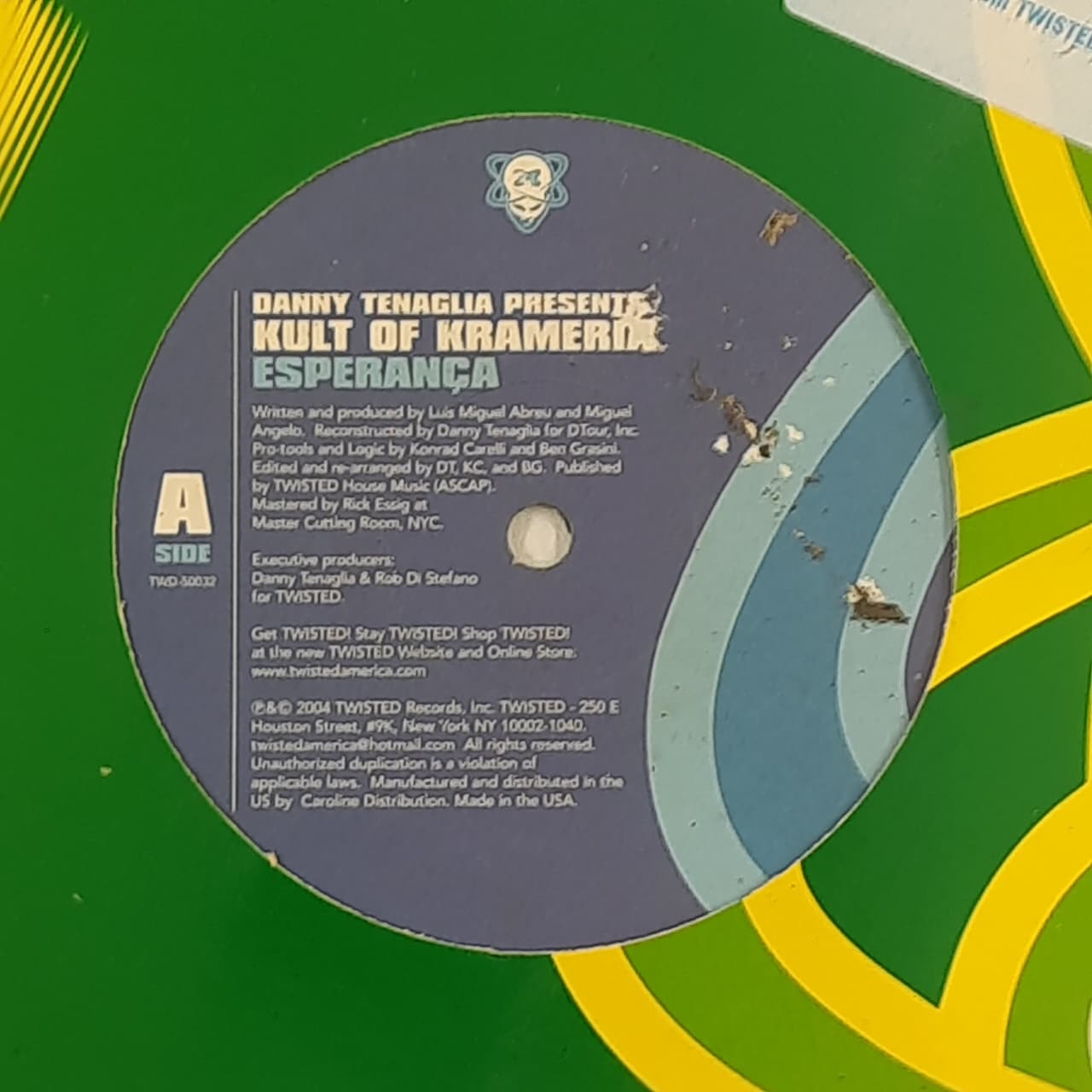 Danny Tenaglia Presents Kult Of Krameria – Esperança / The Voodoo Doll (VINYL / USED)