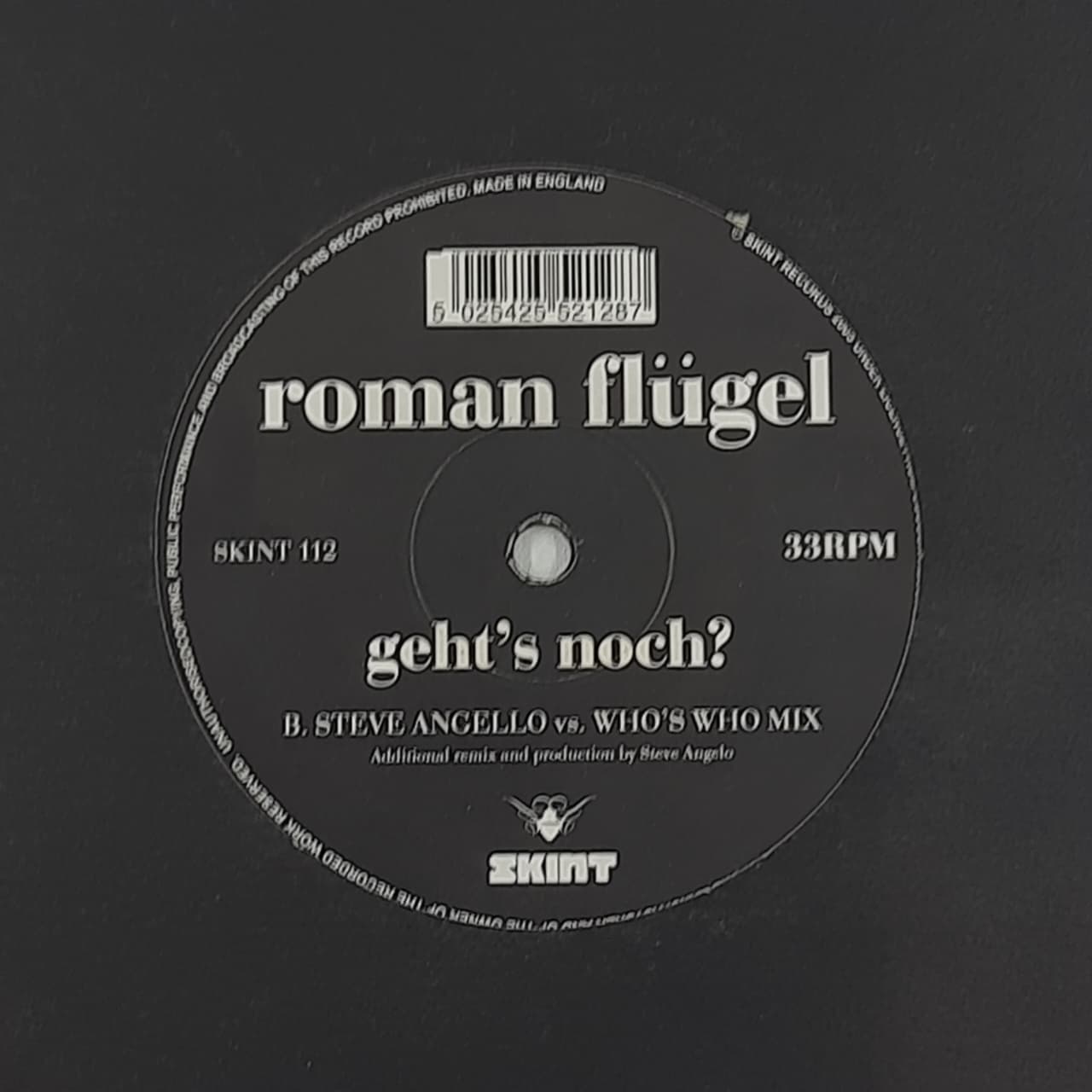 Roman Flügel – Geht's Noch? (VINYL / USED)