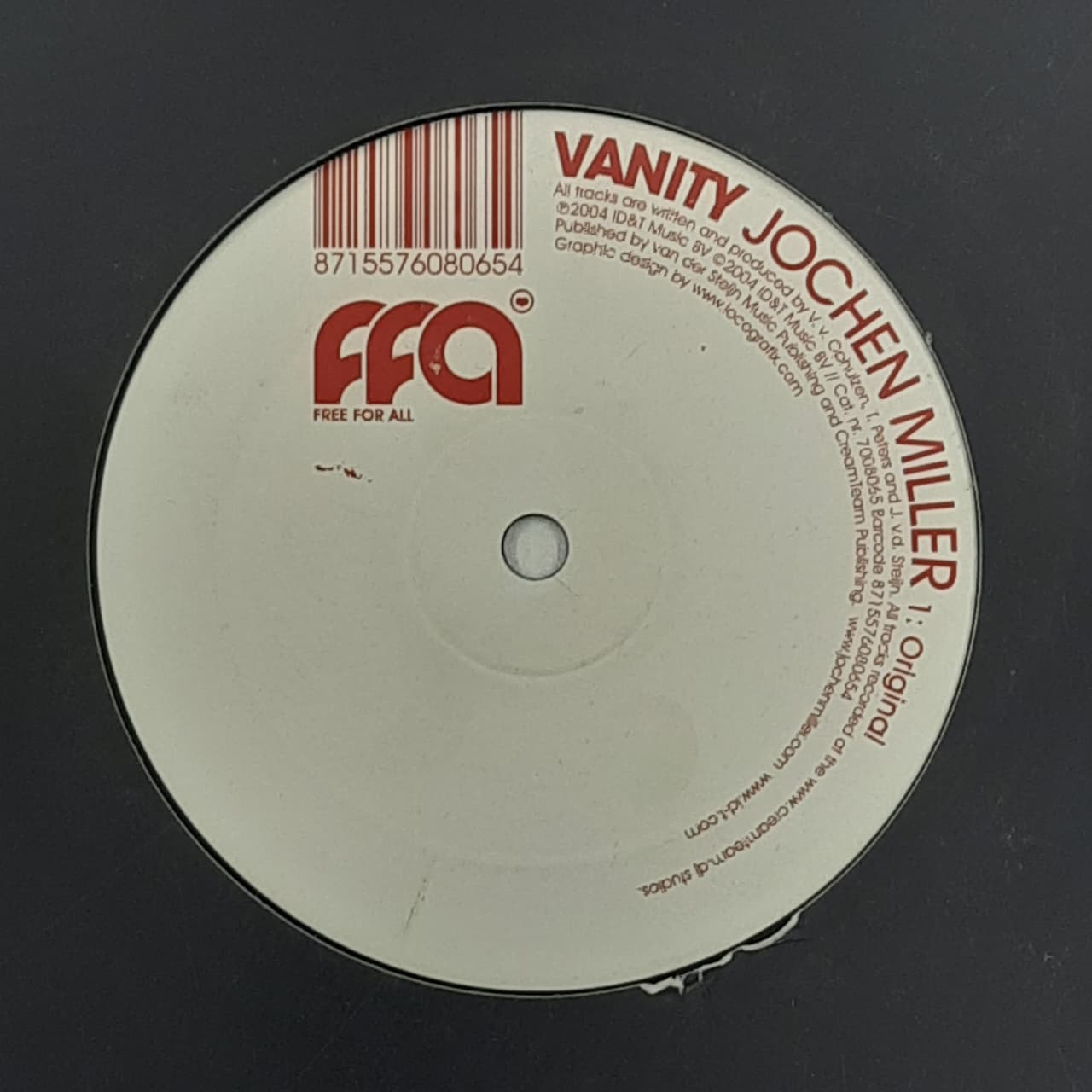 Jochen Miller – Vanity (VINYL / USED)