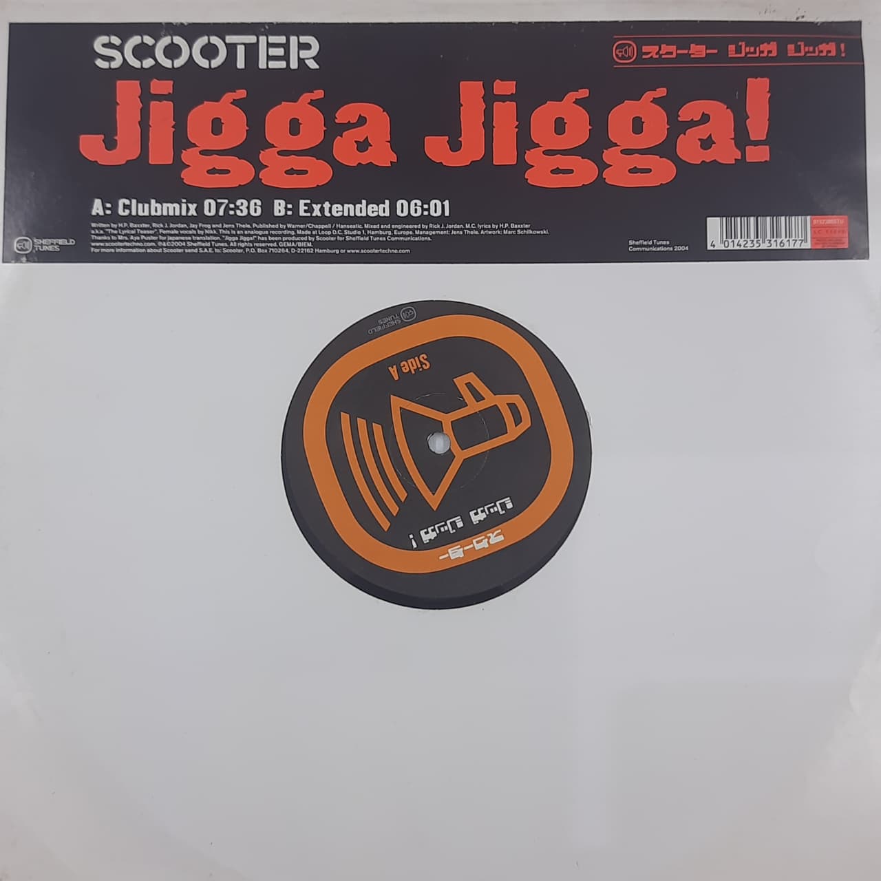 Scooter – Jigga Jigga! (VINYL / USED)
