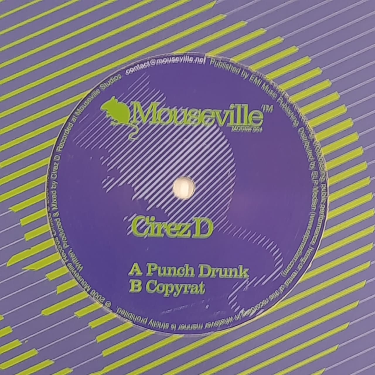 Cirez D – Punch Drunk / Copyrat (VINYL / USED)