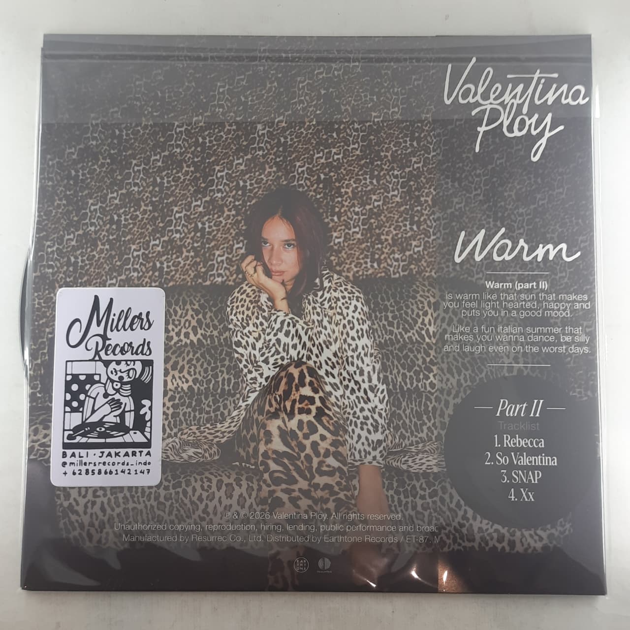 Valentina Ploy – Warm (Part I & II) (VINYL / NEW