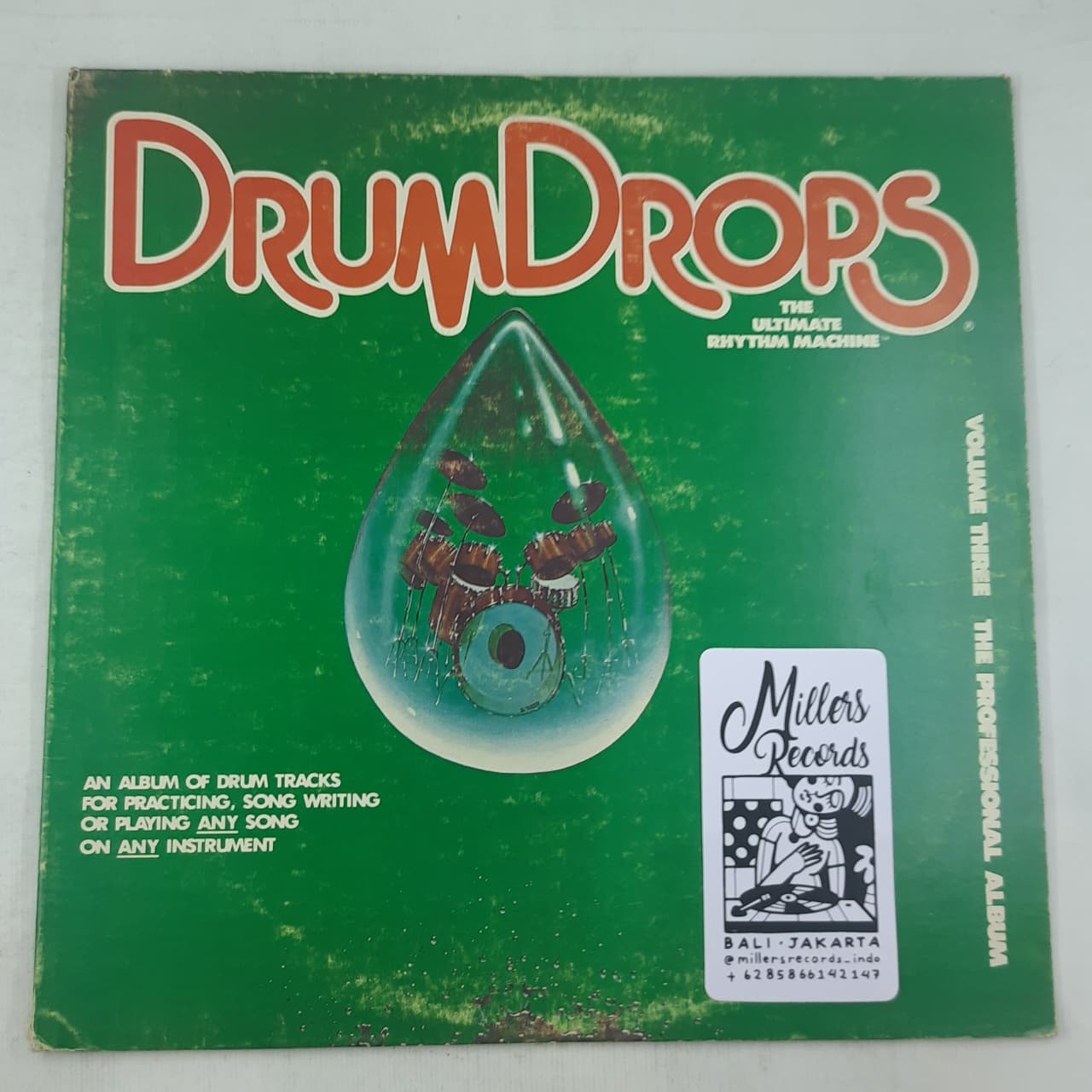 Joey D. Vieira – DrumDrops® Volume Three "The Professional Album" (VINYL / USED)