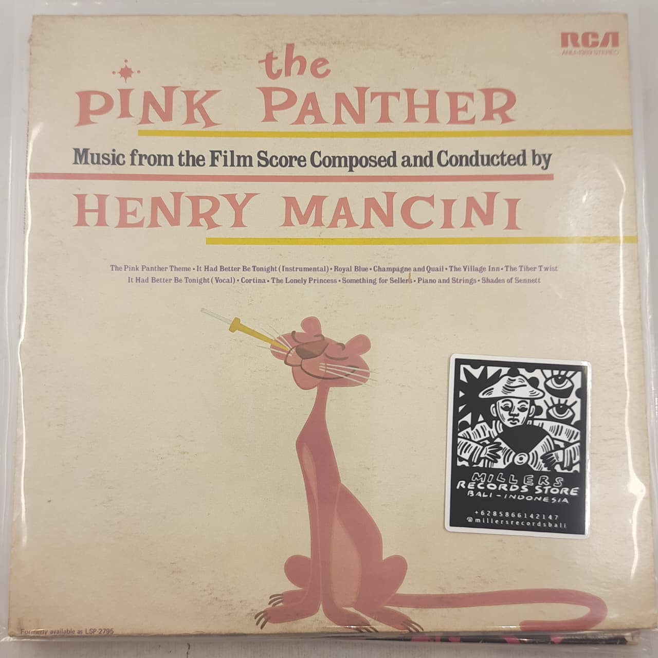 Henry Mancini – The Pink Panther (Music From The Film Score) (VINYL / USED)