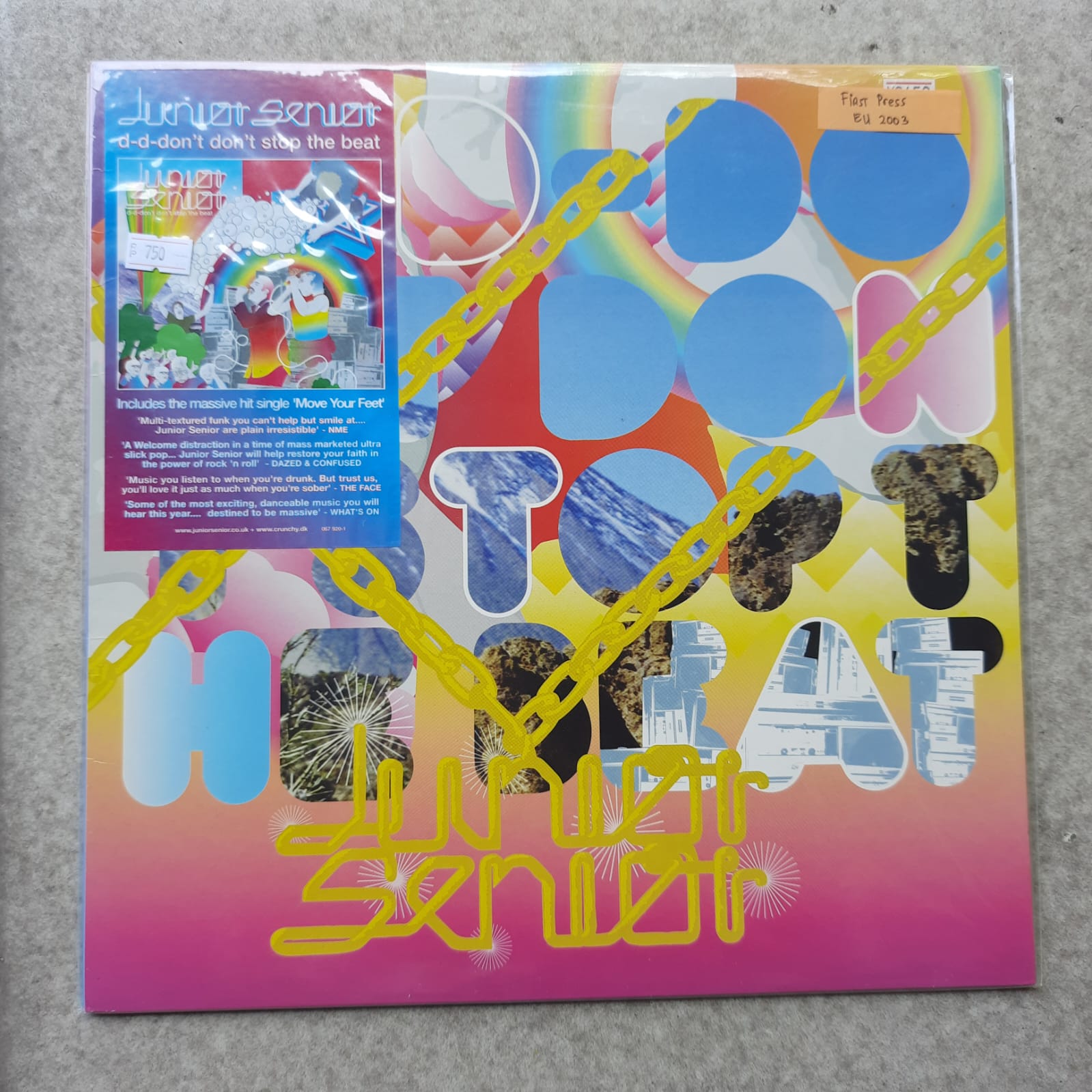 Junior Senior – D-D-Don't Don't Stop The Beat (VINYL / USED)