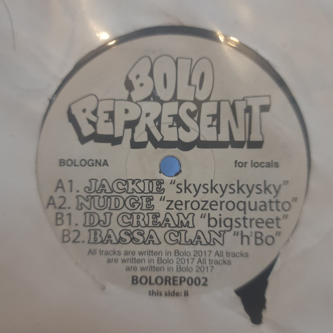 Jackie / Nudge / DJ Cream / Bassa Clan – BOLOREPRESENT002 (VINYL / USED)