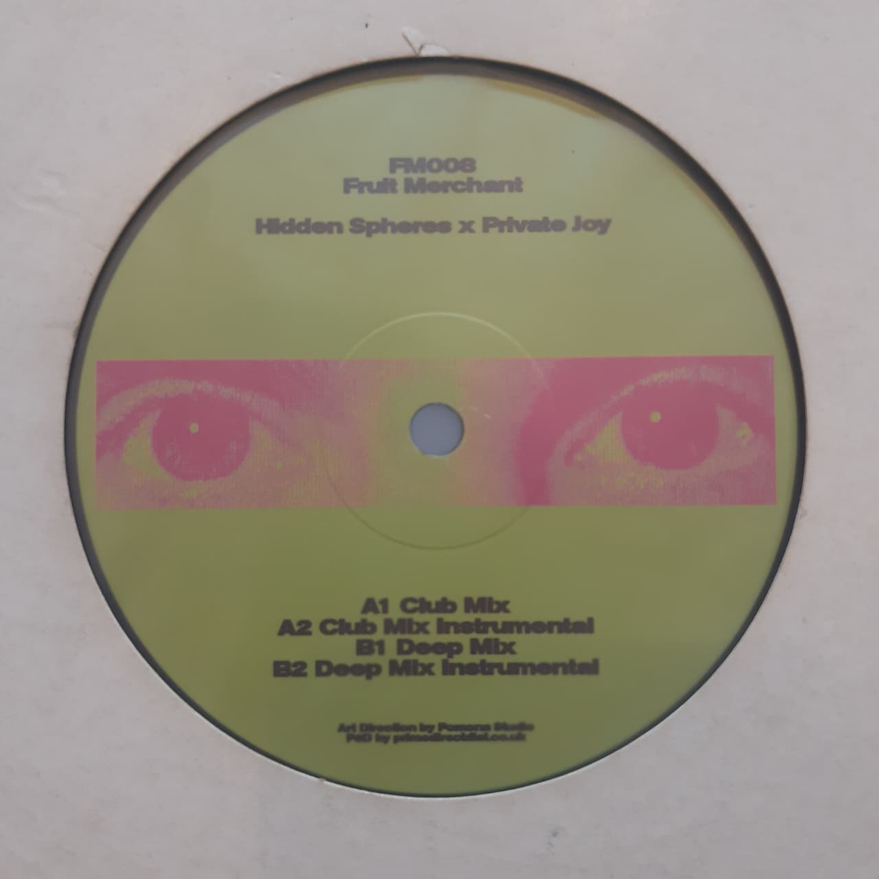 Hidden Spheres X Private Joy – Hold On Me (VINYL / USED)