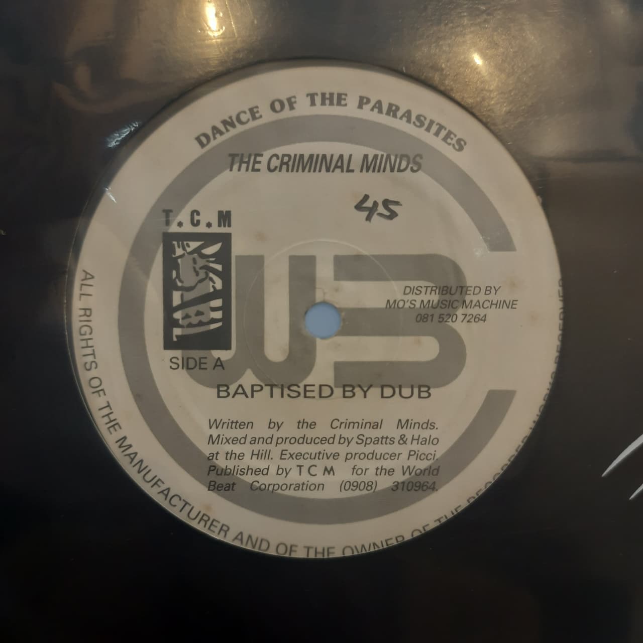 The Criminal Minds – Baptised By Dub (VINYL / USED)