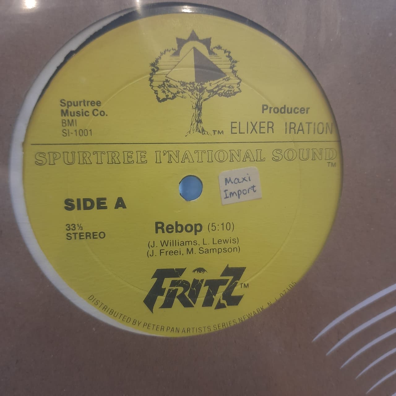 Fritz – Rebop / What Are The Reasons (VINYL / USED)