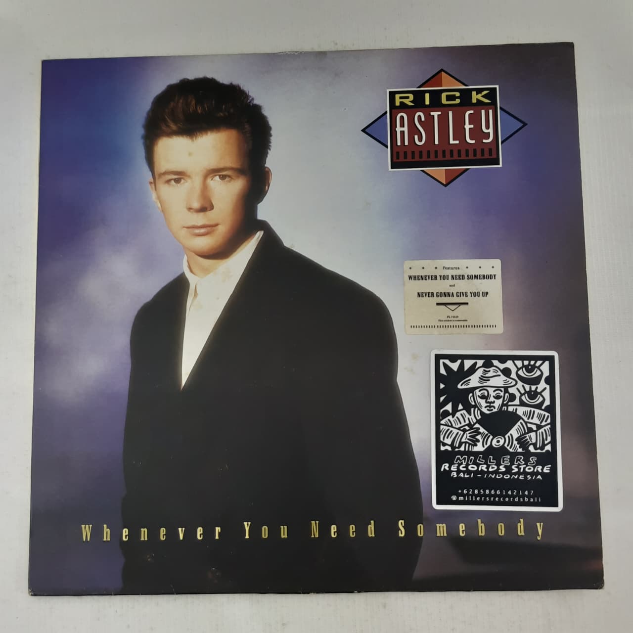 Rick Astley – Whenever You Need Somebody (VINYL / USED)