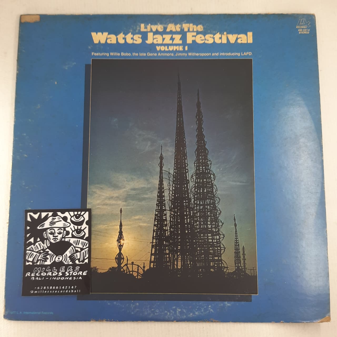 Willie Bobo / LAPD / Jimmy Witherspoon / Gene Ammons – Live At The Watts Jazz Festival - Volume 1 (VINYL / USED)