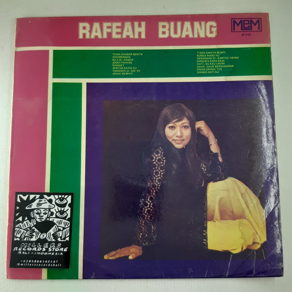 Jamal Abdillah – Perpisahan Tanpa Relamu (VINYL / USED)