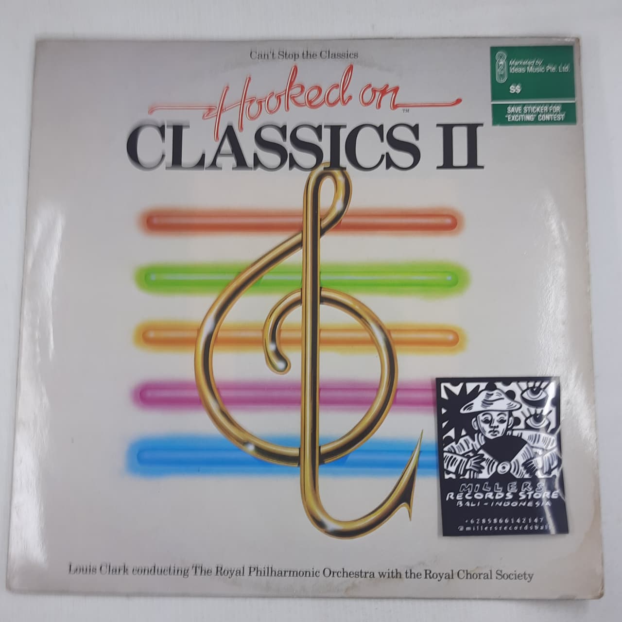 Louis Clark Conducting The Royal Philharmonic Orchestra* – Hooked On Classics (VINYL / USED)