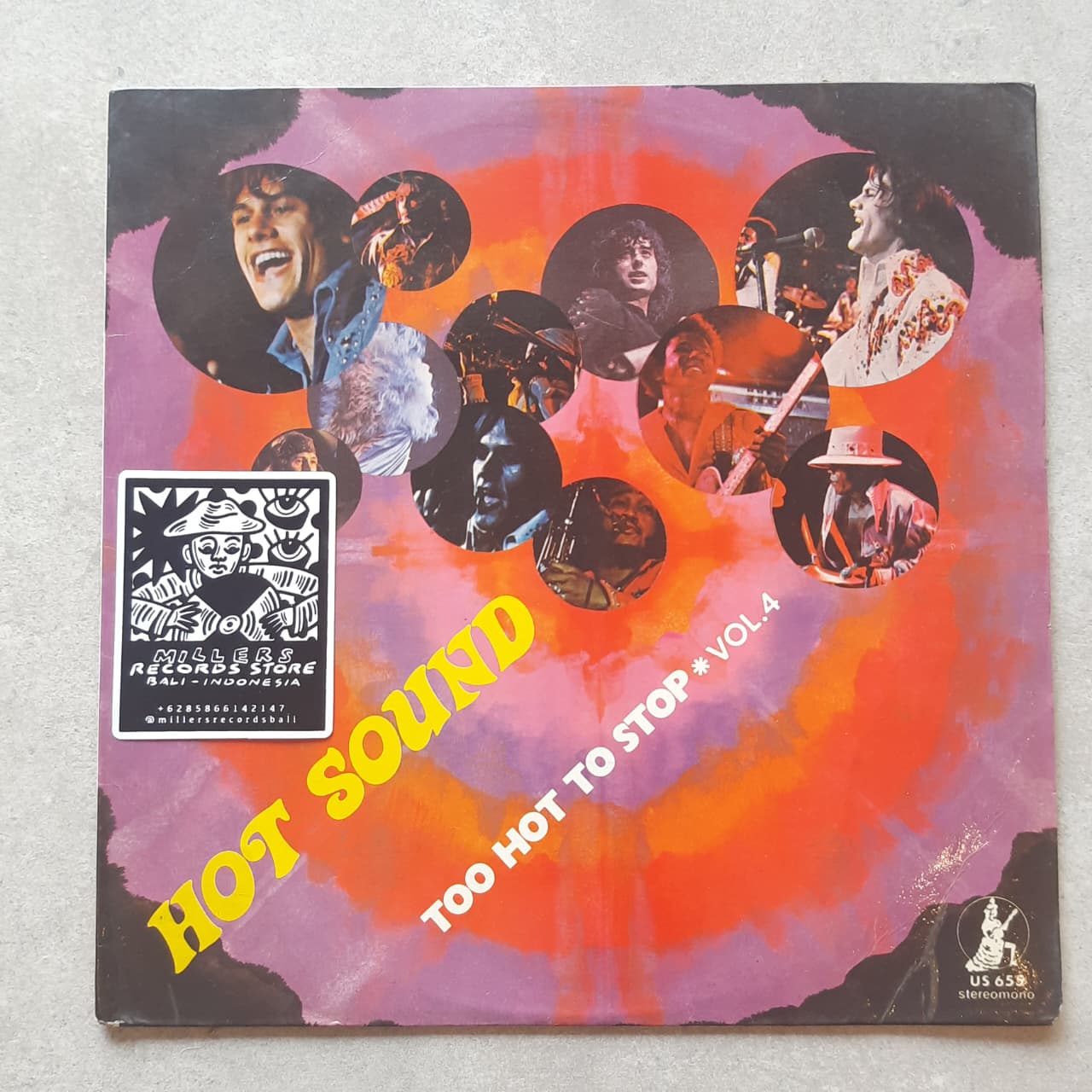Various – Hot Sound Vol. 4. Too Hot To Stop (VINYL / USED)