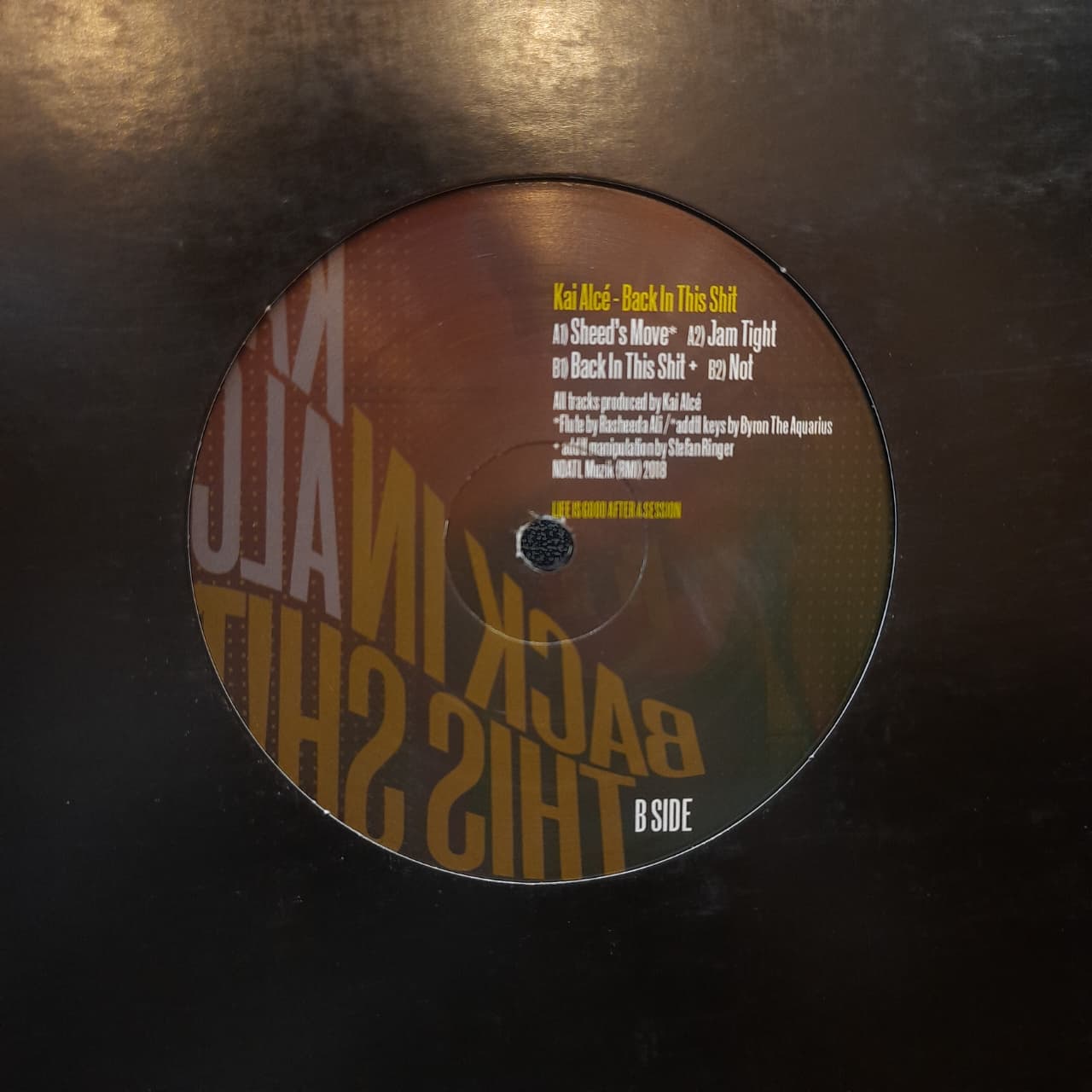 Kai Alcé – Back In This Shit (VINYL / USED)