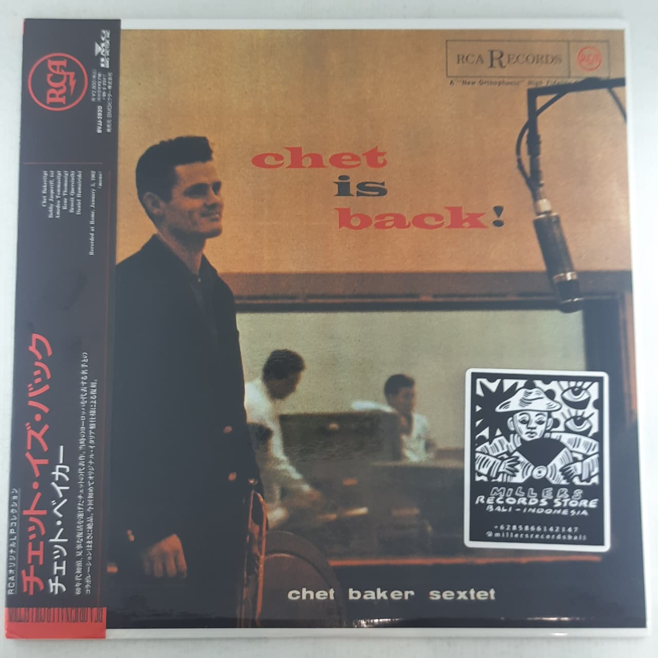 Chet Baker Sextet – Chet Is Back! (VINYL / USED)