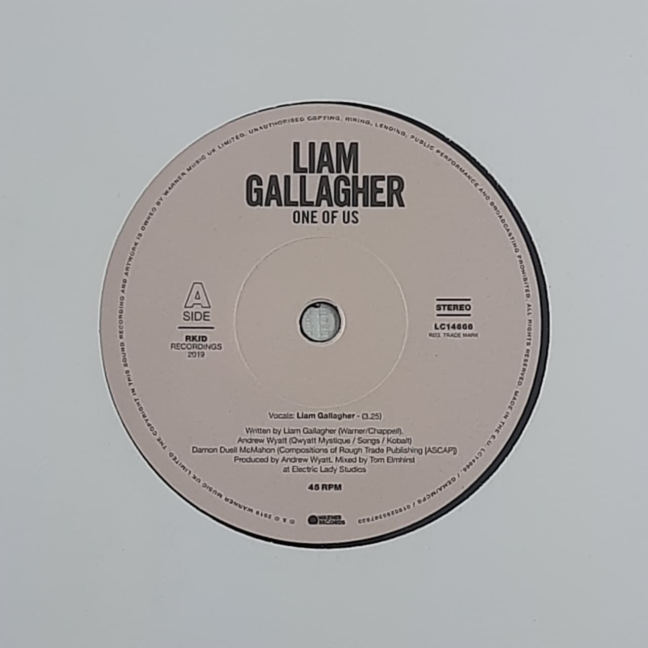 Liam Gallagher – One Of Us (VINYL / USED)