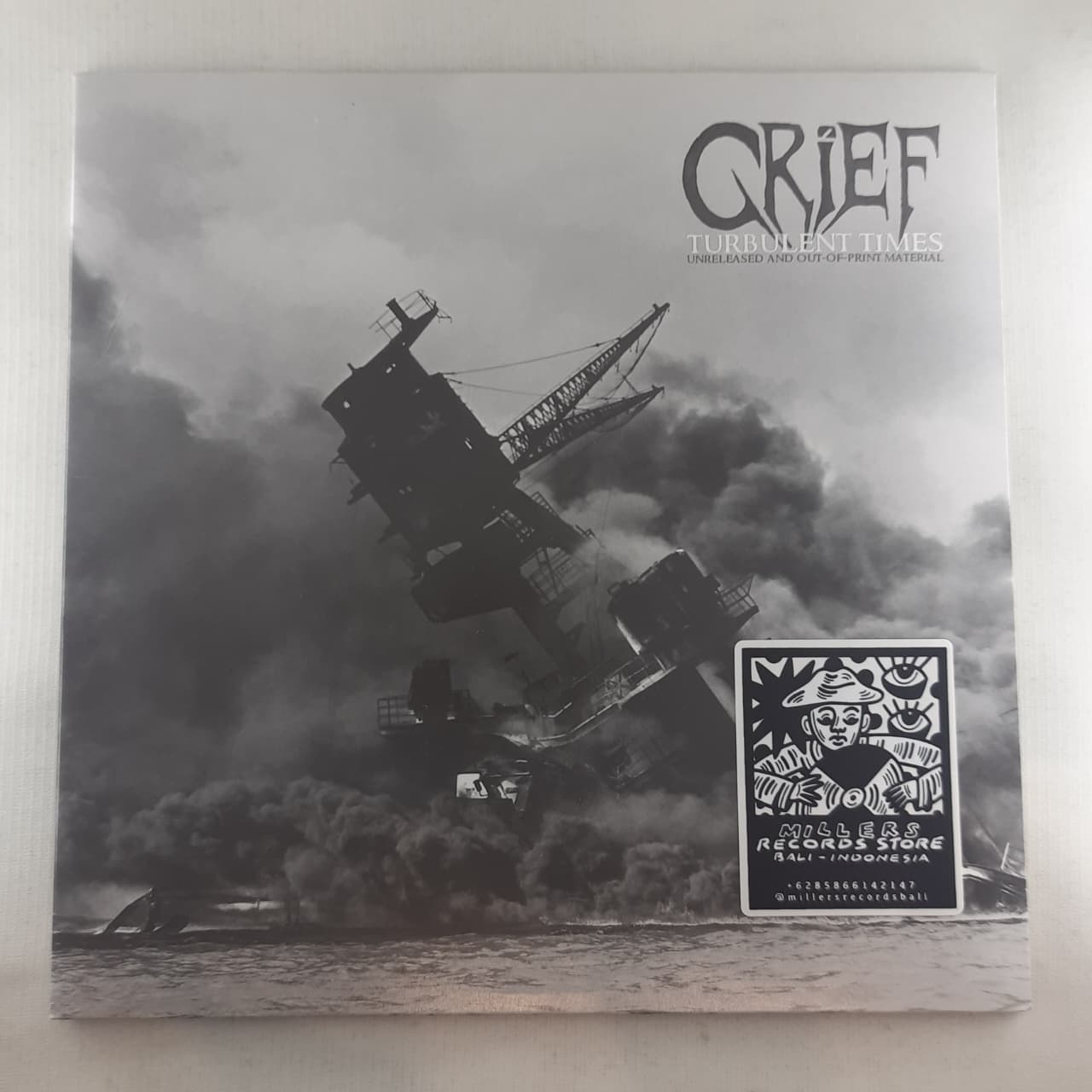 Grief – Turbulent Times (Unreleased And Out-Of-Print Material) (VINYL/USED)