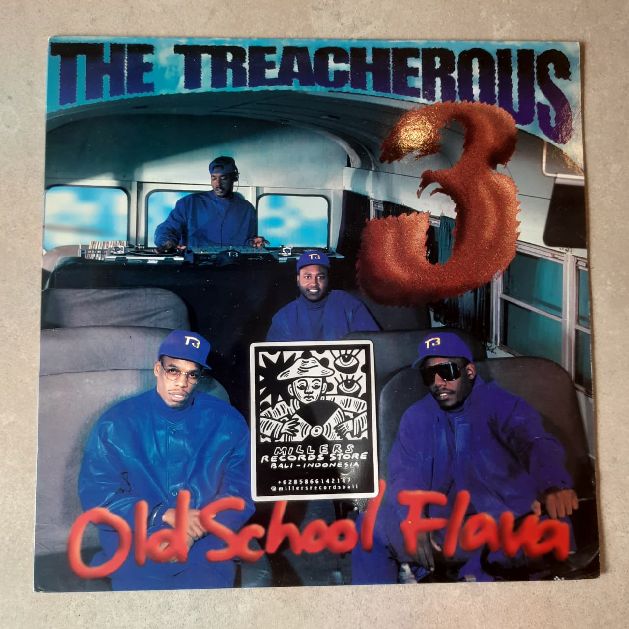 The Treacherous 3 – Old School Flava (VINYL / USED)