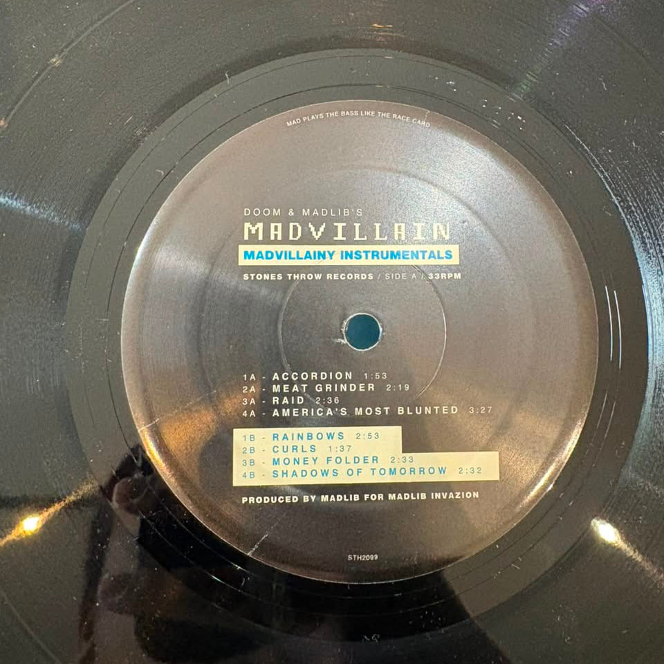Madvillain – Madvillainy Instrumentals (VINYL / USED)