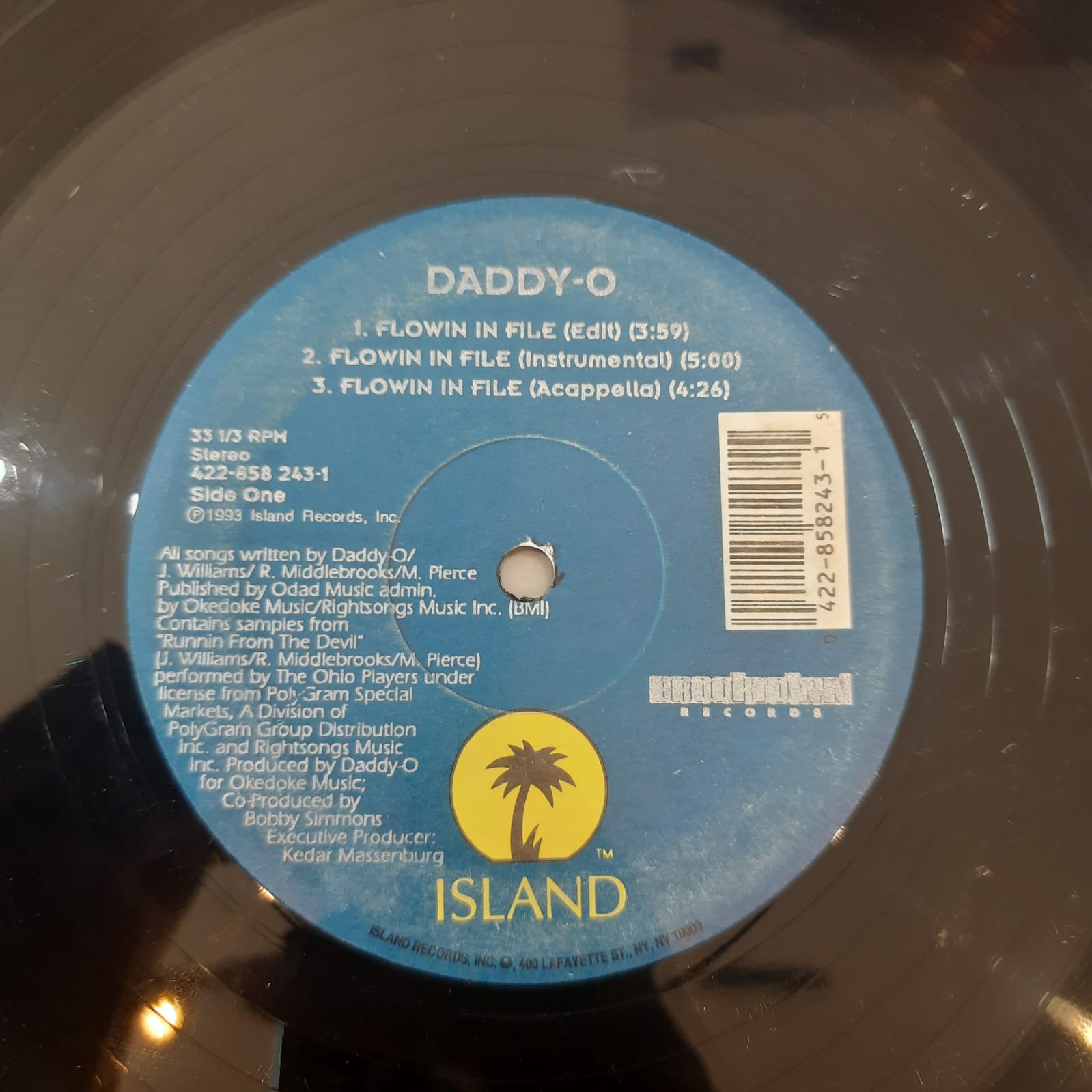 Daddy-O – Flowin' In File (VINYL / USED)