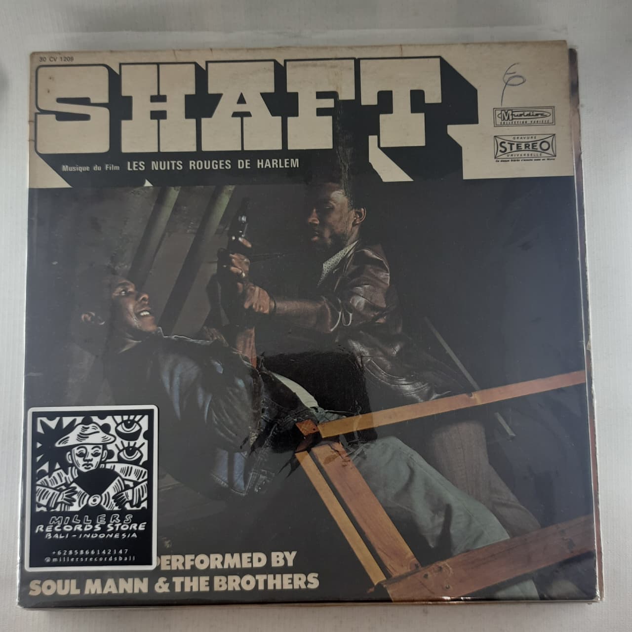 Soul Mann & The Brothers – Shaft Musique du film Les Nuits Rouges De Harlem (VINYL / USED)