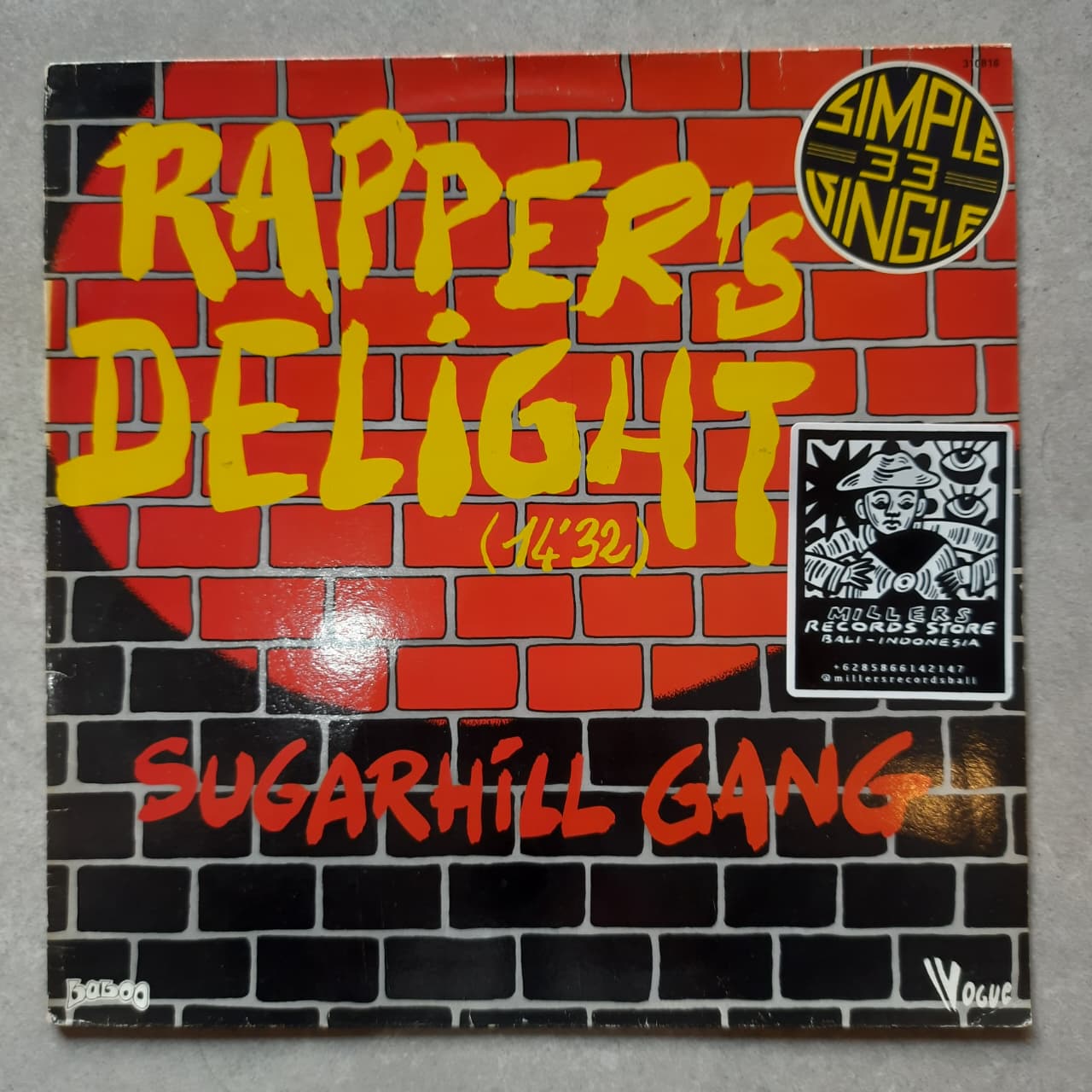 Sugarhill Gang – Rapper's Delight (VINYL / USED)