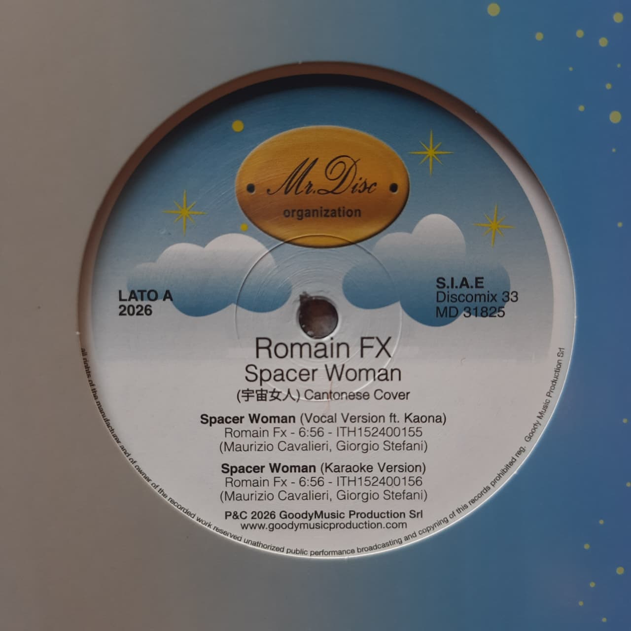 Romain FX – Spacer Woman (VINYL / NEW UNSEALED)