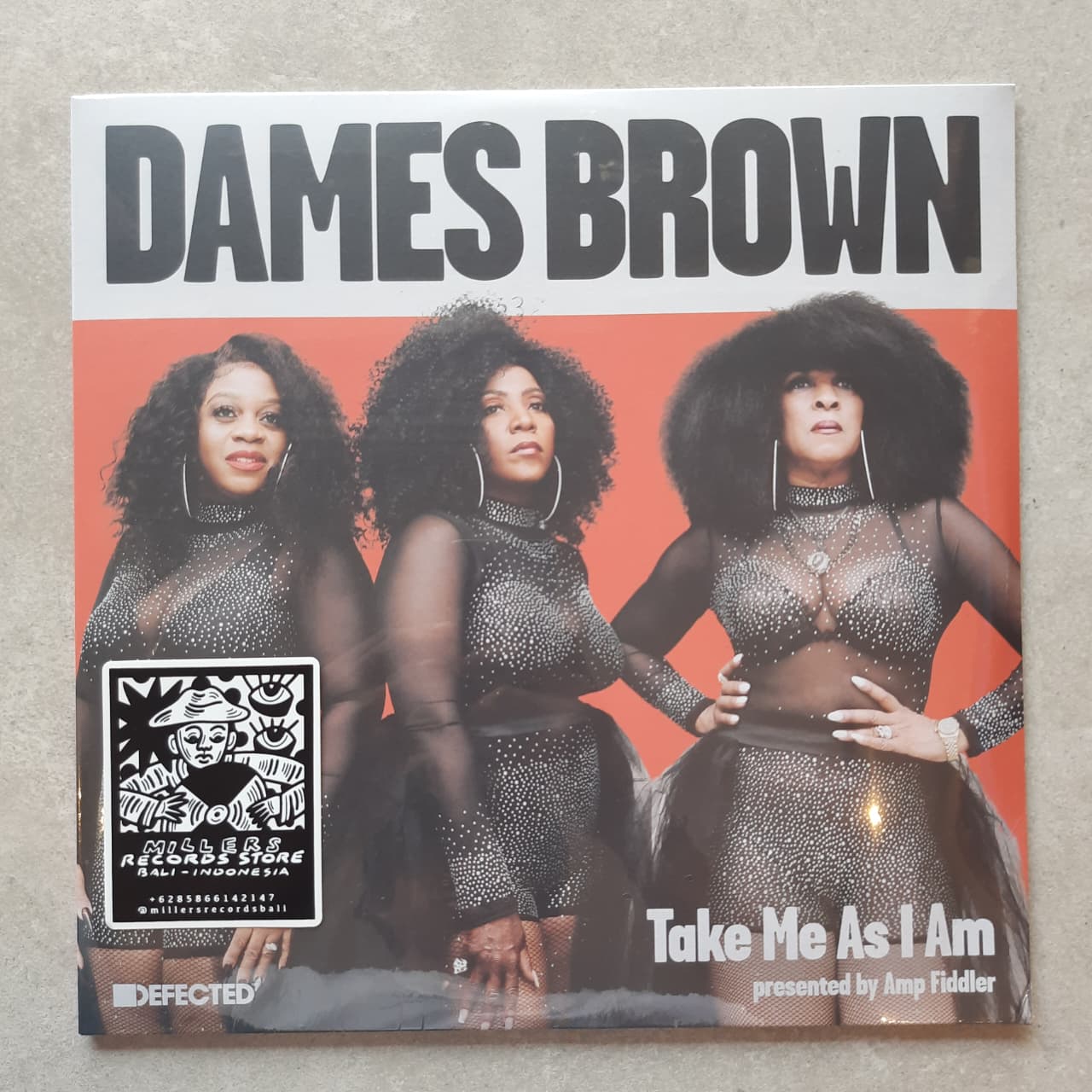 Dames Brown Presented By Amp Fiddler – Take Me As I Am (VINYL / NEW)
