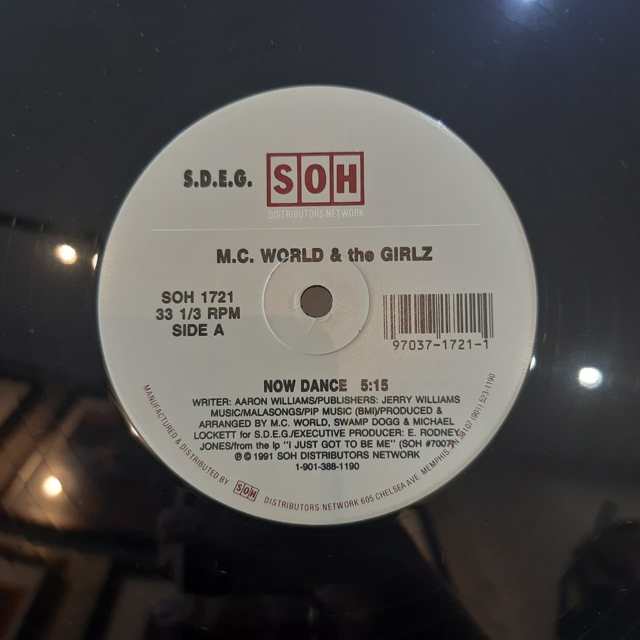 M.C. World & The Girlz – Now Dance / I'm Working (VINYL / USED)