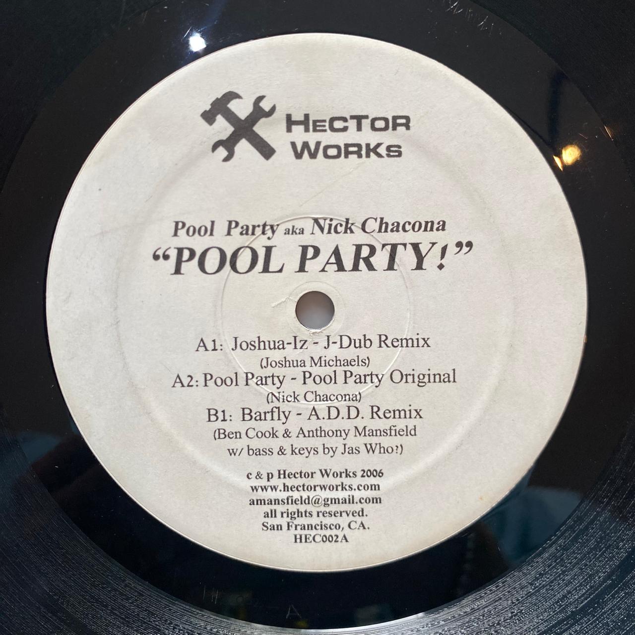 Nick Chacona – Pool Party! (VINYL / USED)