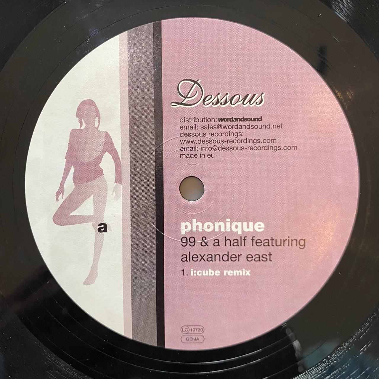 Phonique Featuring Alexander East – 99 & A Half (VINYL / USED)