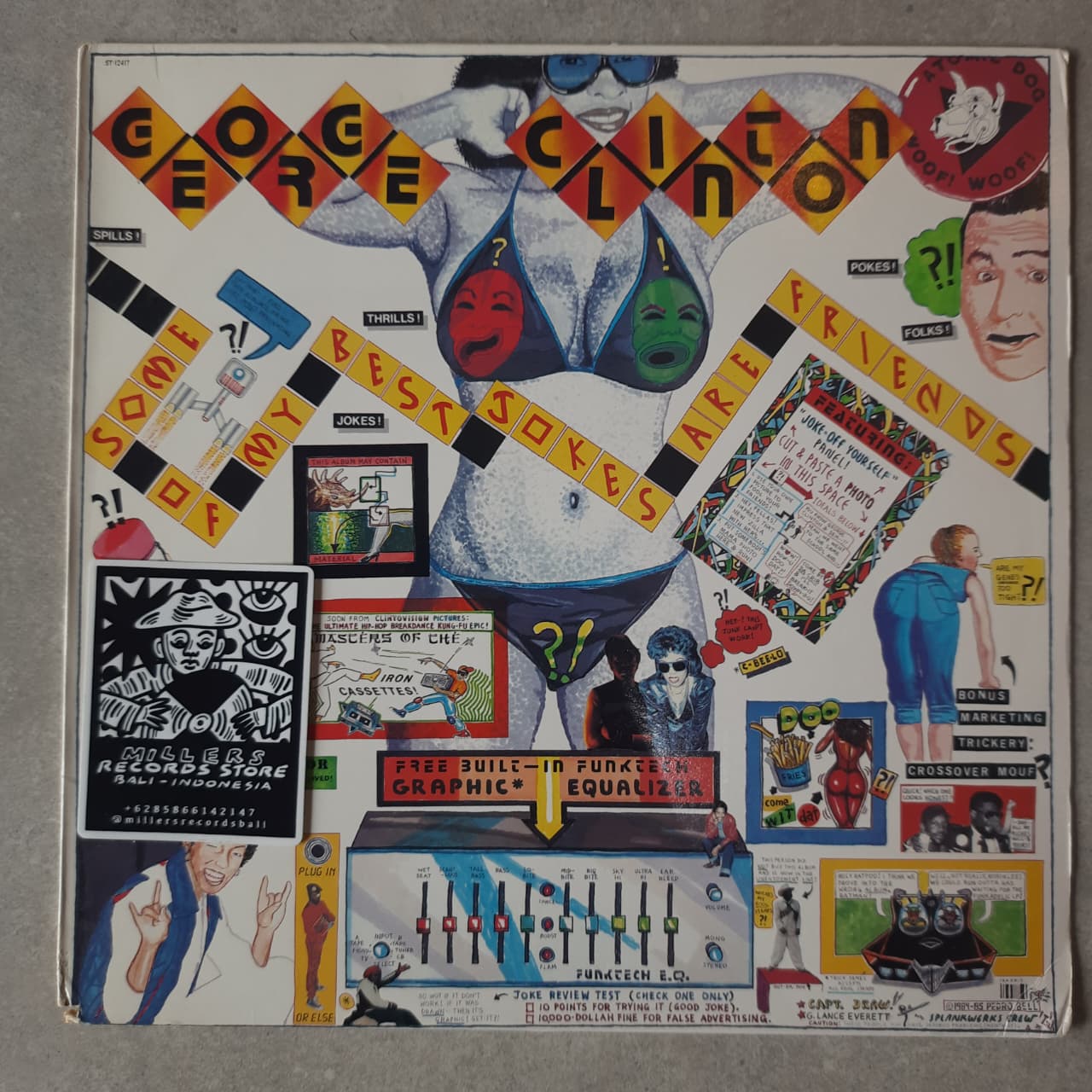 George Clinton – Some Of My Best Jokes Are Friends (VINYL / USED)
