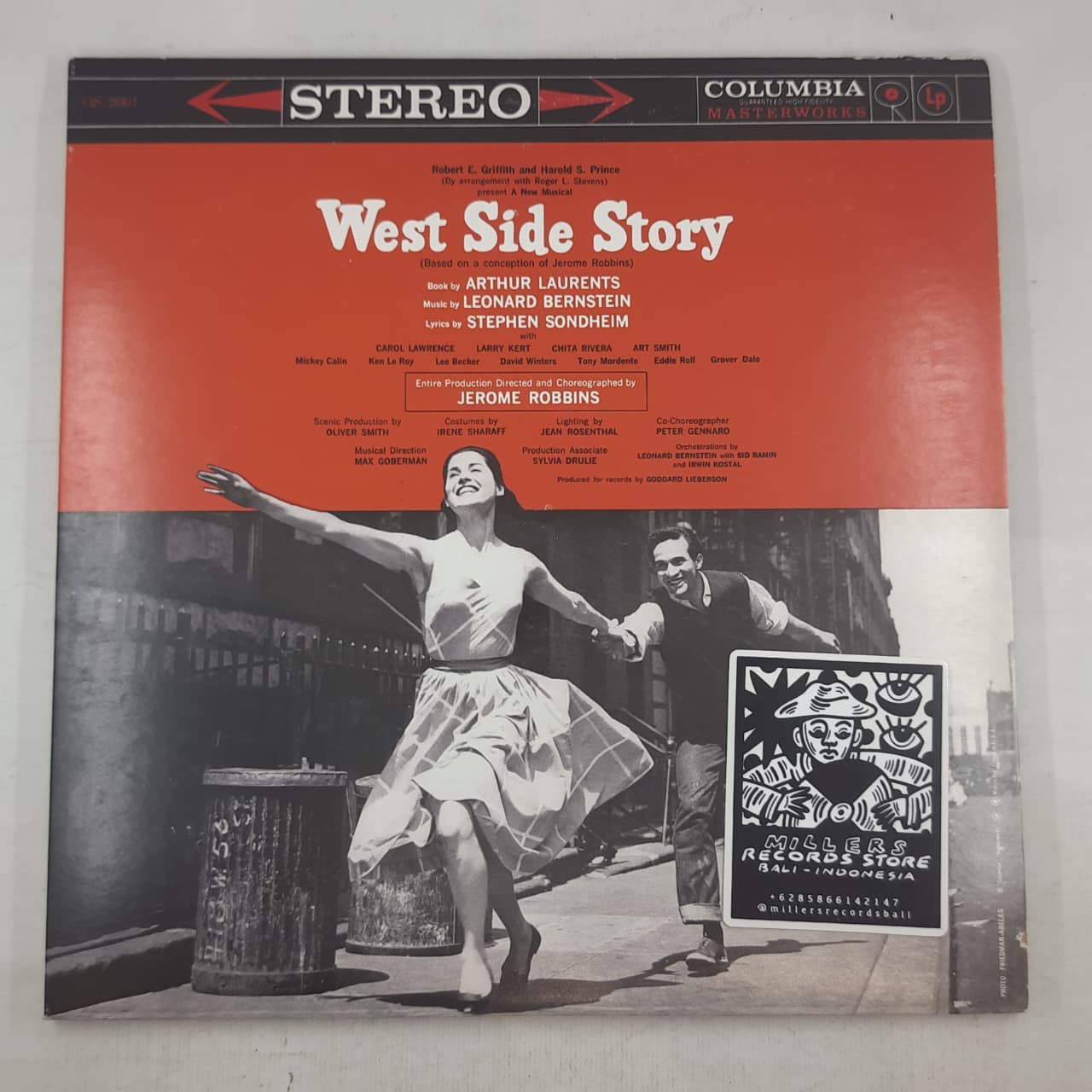 Arthur Laurents, Leonard Bernstein, Stephen Sondheim, Jerome Robbins – West Side Story (VINYL / USED)