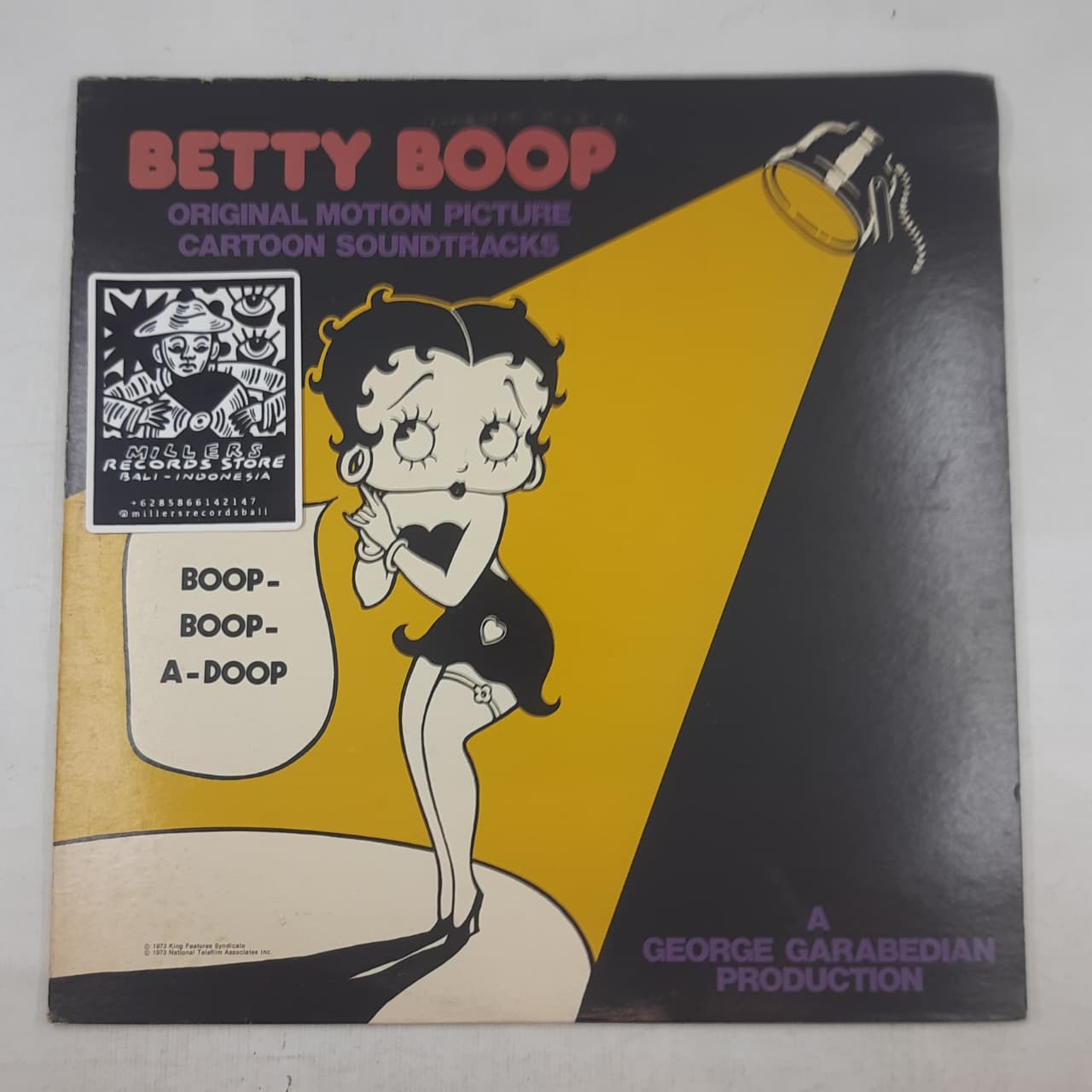 Betty Boop – Betty Boop - Original Motion Picture Soundtrack (VINYL / USED)