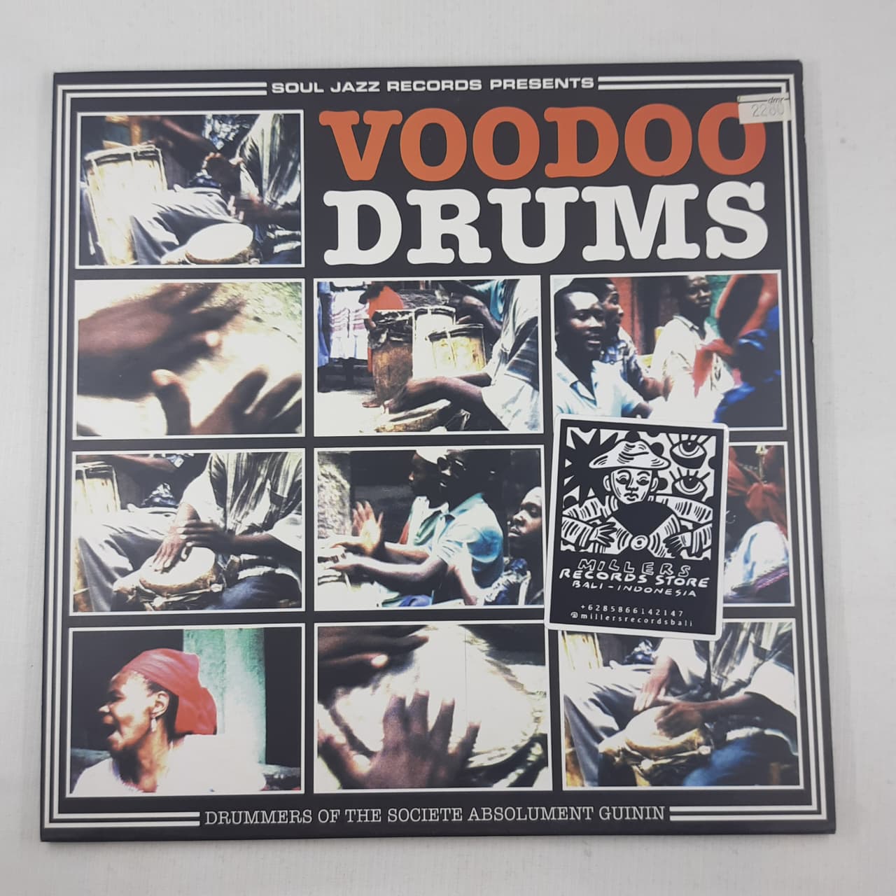 Drummers Of The Societe Absolument Guinin – Voodoo Drums (VINYL / USED)