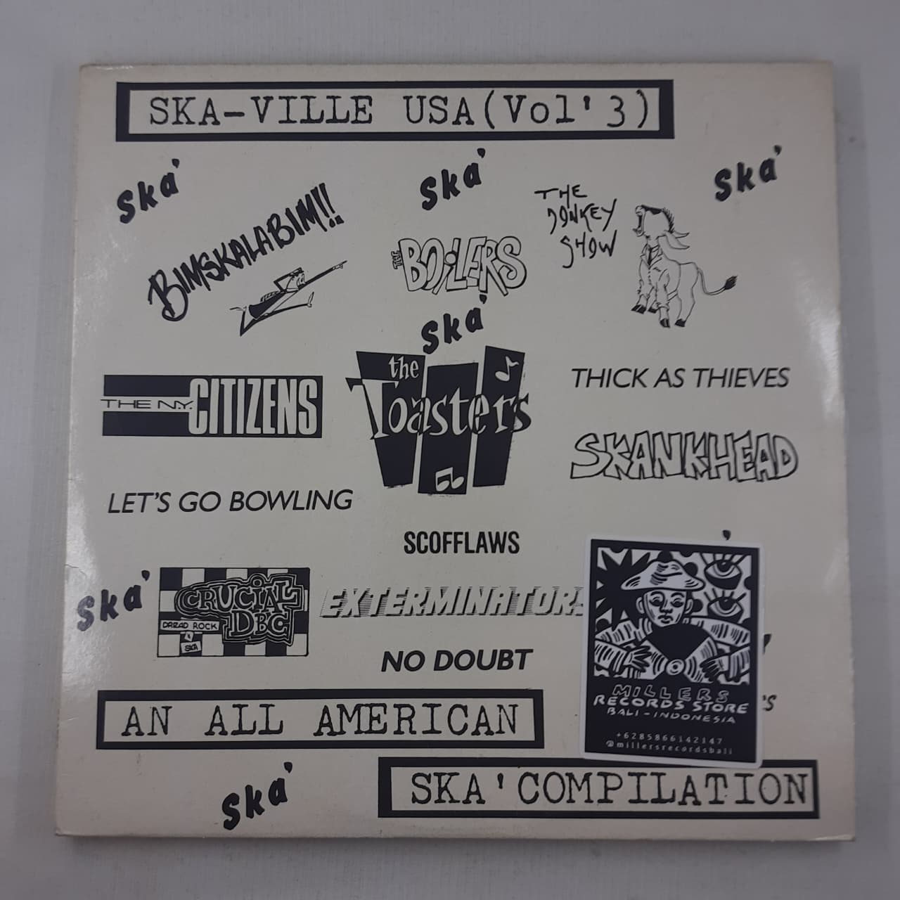 Various – Ska-Ville USA (Vol' 3) - An All American Ska Compilation (VINYL / USED)