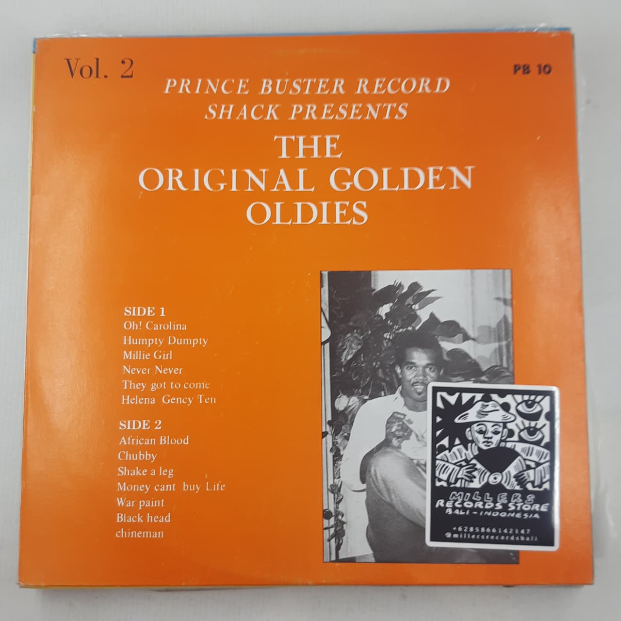 Prince Buster – Prince Buster Record Shack Presents The Original Golden Oldies Vol. 2 (VINYL / USED)