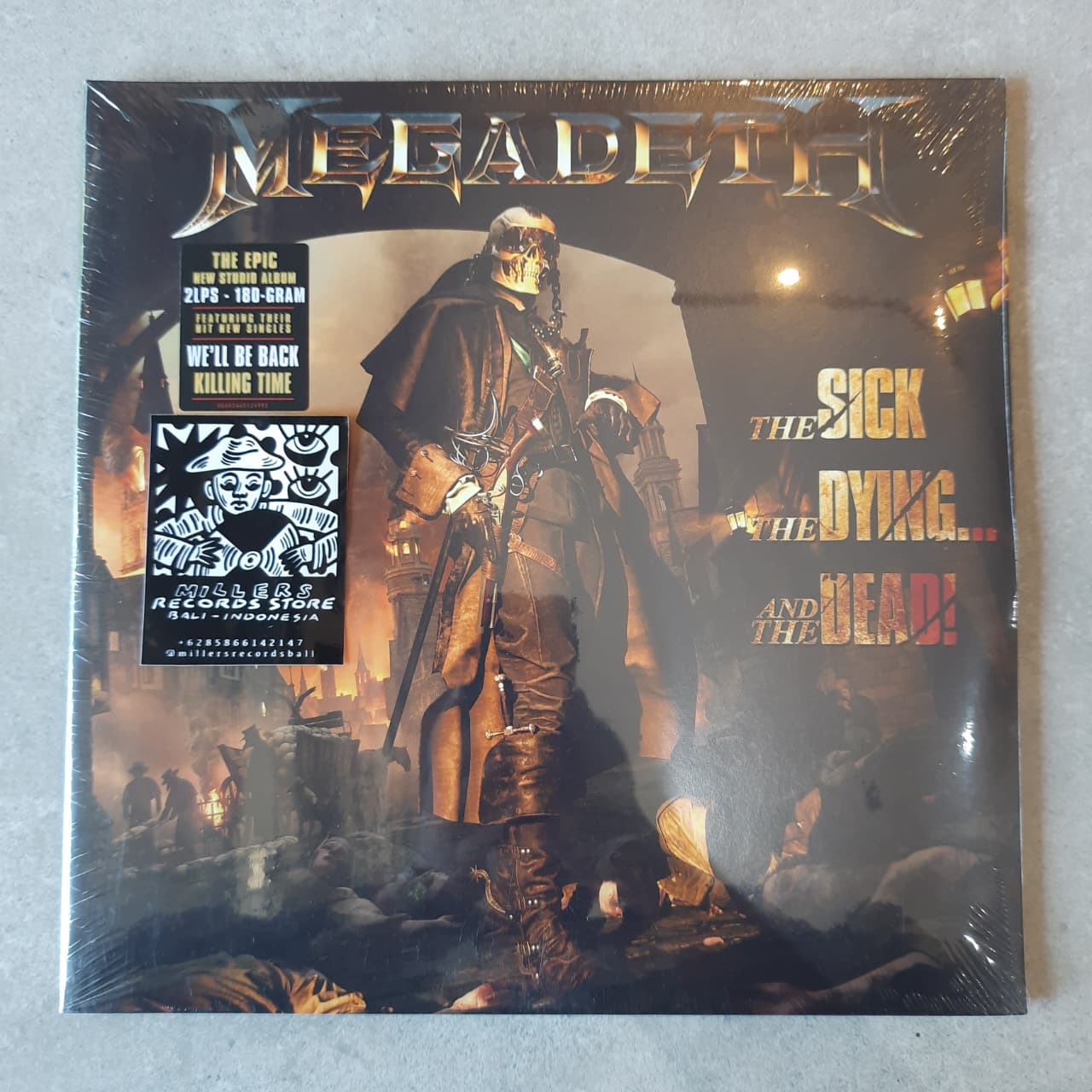 Megadeth – The Sick, The Dying... And The Dead! (VINYL / NEW SEALED)