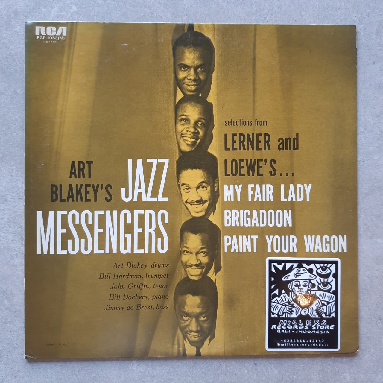 Art Blakey's Jazz Messengers – Selections From Lerner And Loewe's (VINYL / USED)