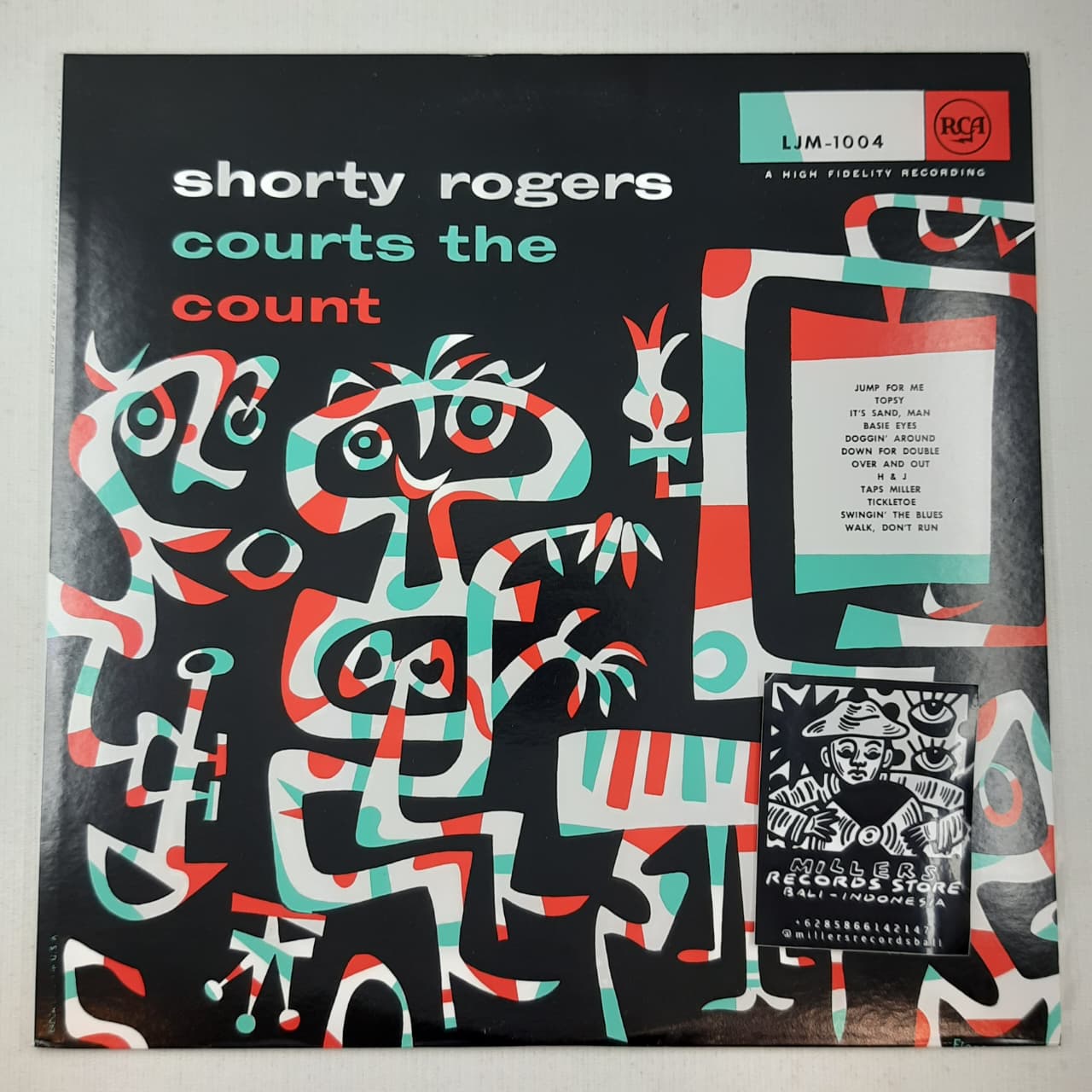 Shorty Rogers – Shorty Rogers Courts The Count (VINYL / USED)