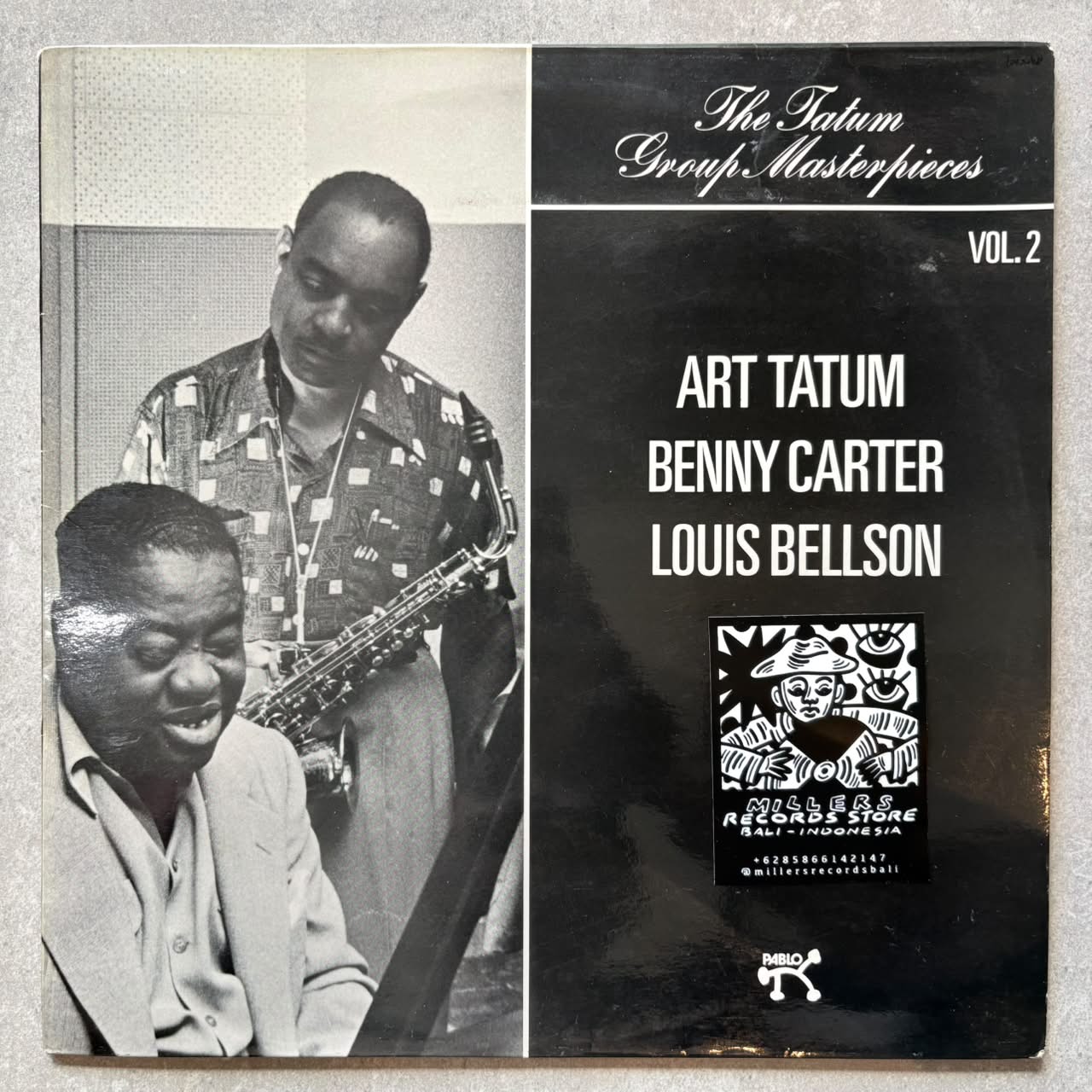 Art Tatum, Benny Carter, Louis Bellson – The Tatum Group Masterpieces Vol. 2 (VINYL / USED)
