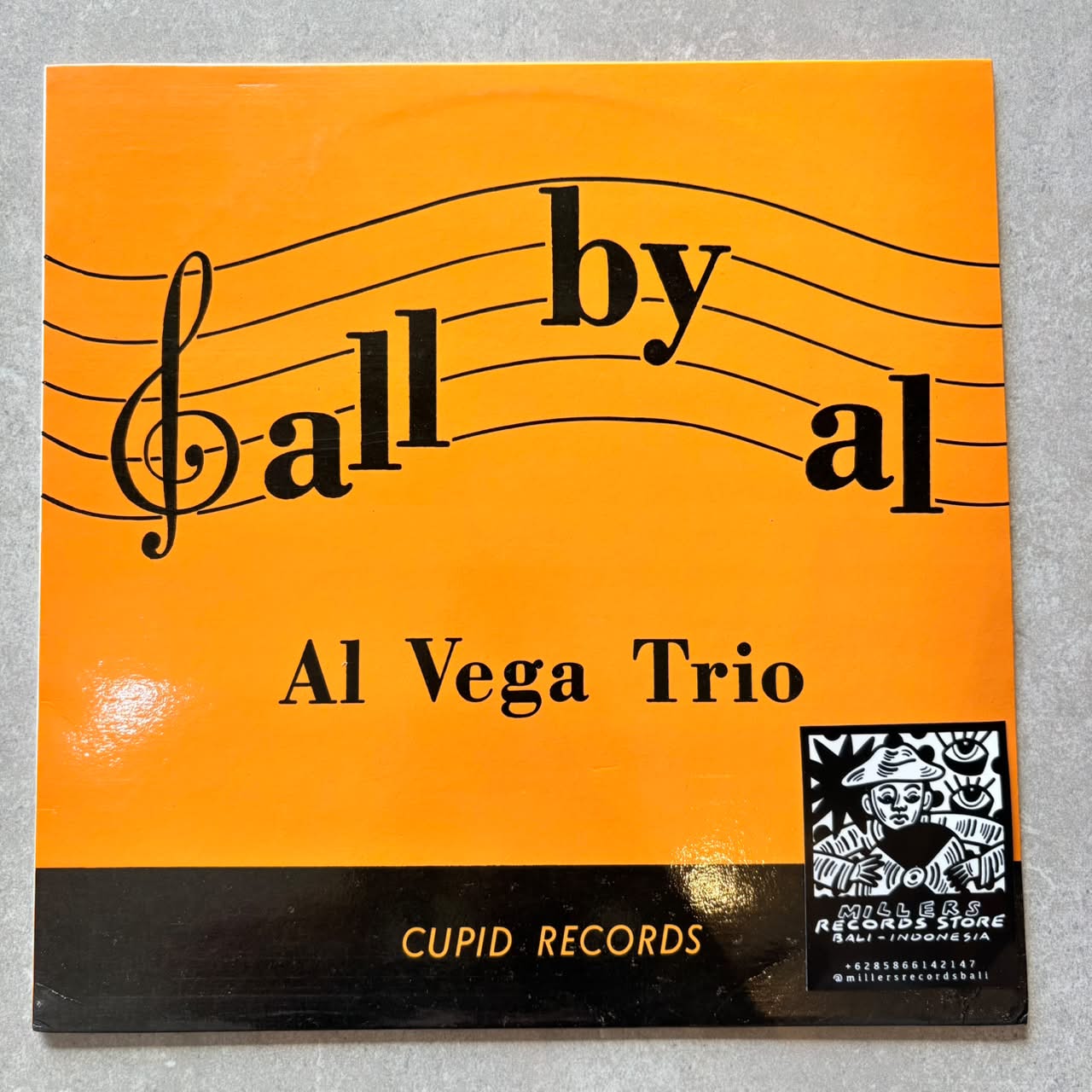 The Al Vega Trio – All By Al (VINYL / USED)
