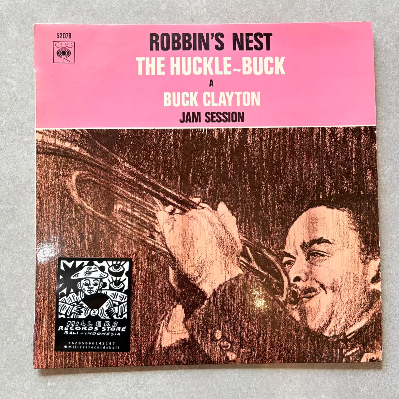 Buck Clayton – "Robbin's Nest - The Huckle-Buck" A Buck Clayton Jam Session (VINYL / USED)