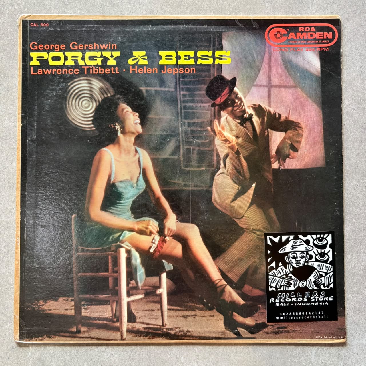 George Gershwin - Lawrence Tibbett, Helen Jepson – Porgy & Bess (VINYL / USED)