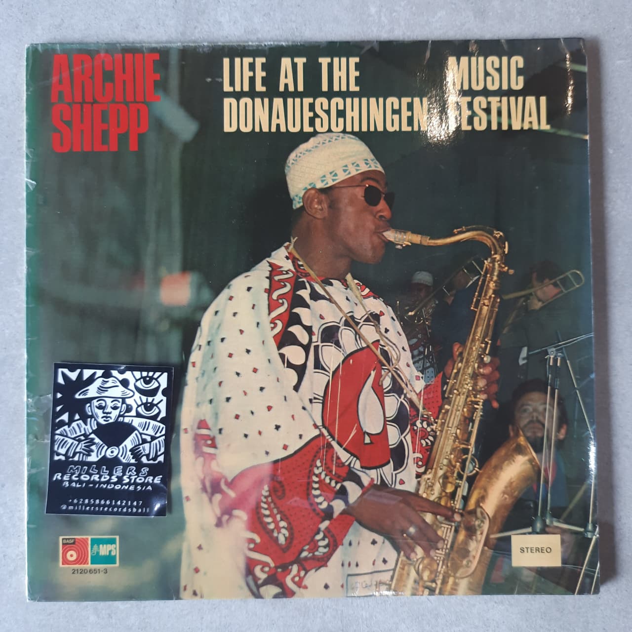 Archie Shepp – Life At The Donaueschingen Music Festival (VINYL / USED)