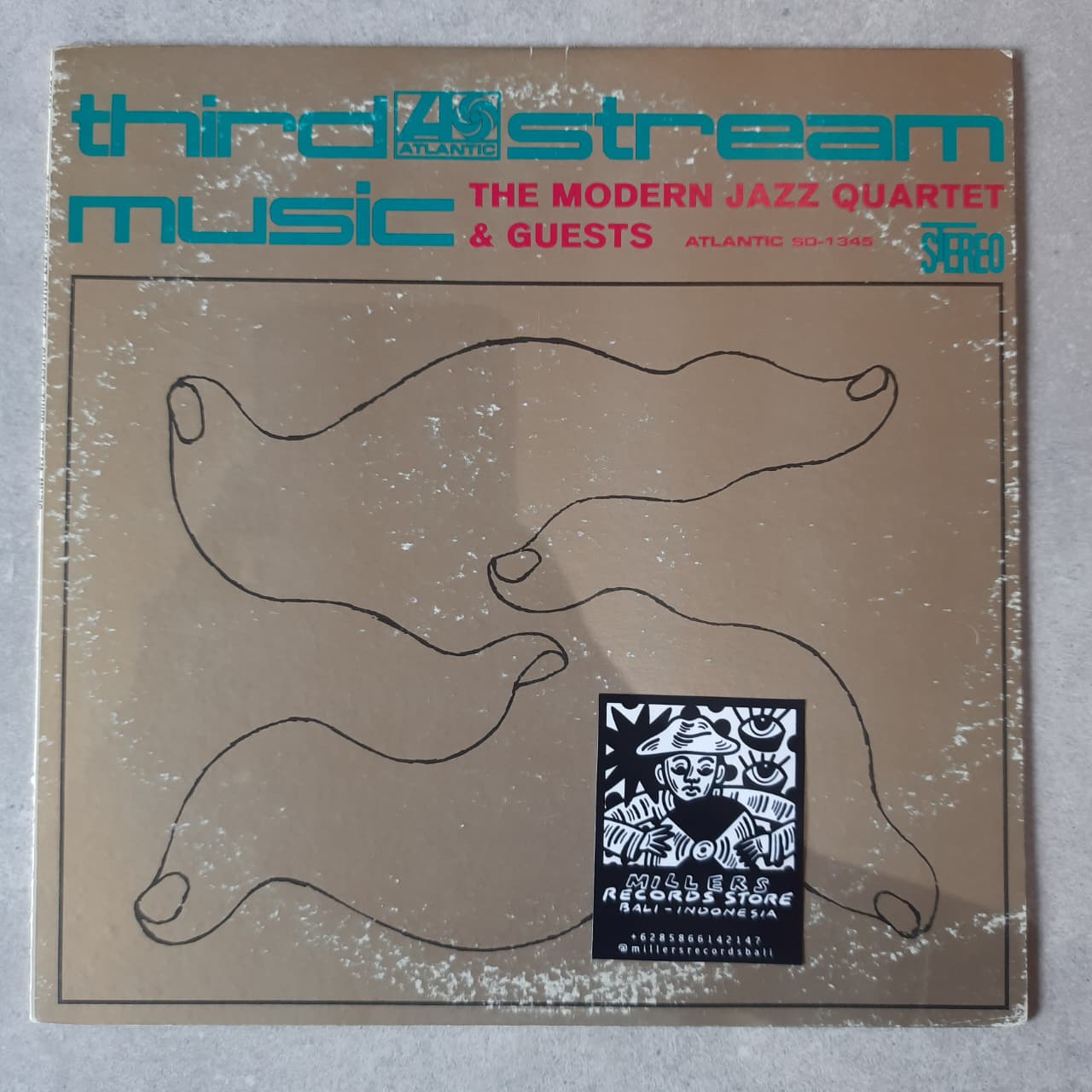 The Modern Jazz Quartet &amp; Guests: The Jimmy Giuffre Three &amp; The Beaux Arts String Quartet – Third Stream Music (VINYL / USED)